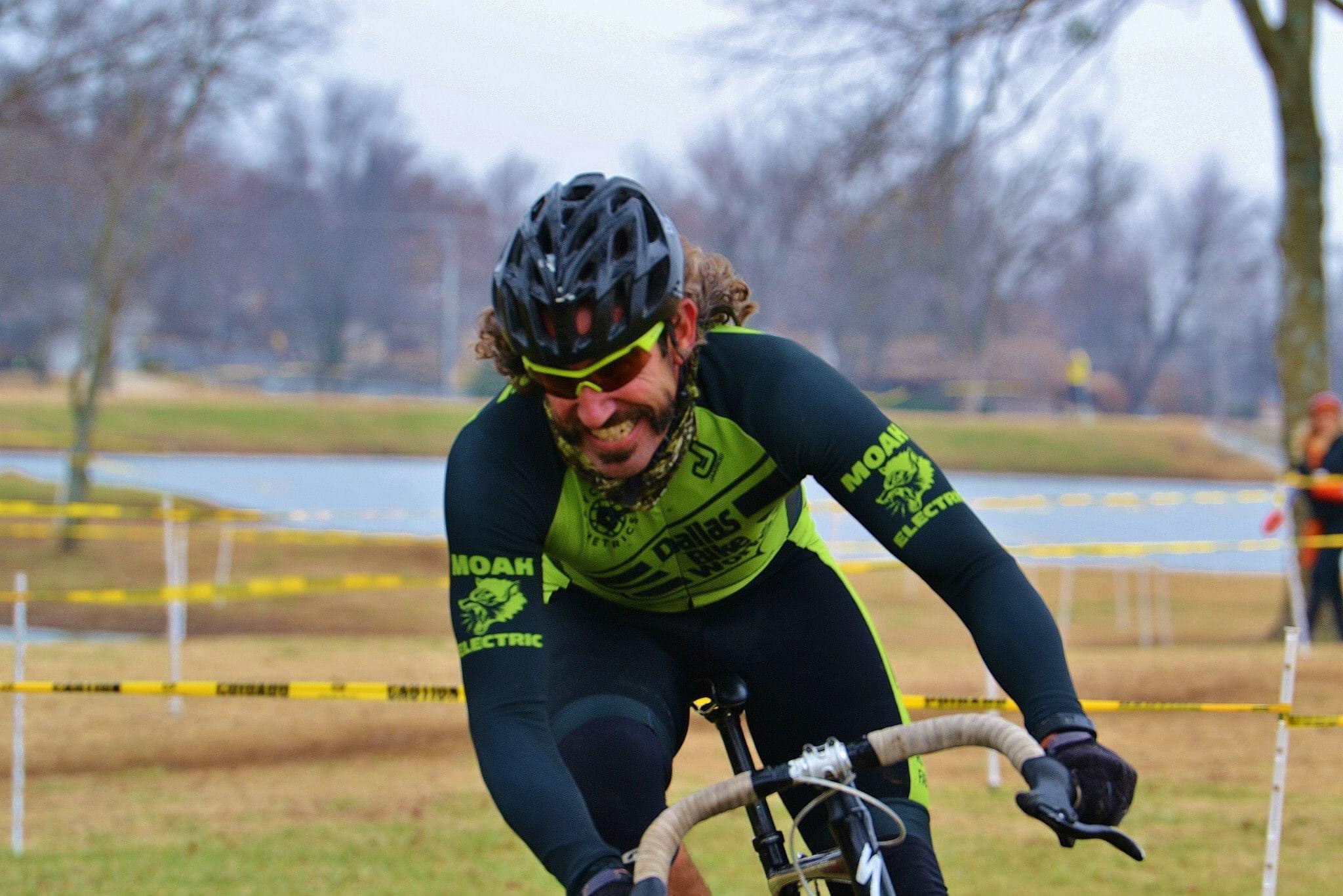 Steven Thompson racing cyclocross